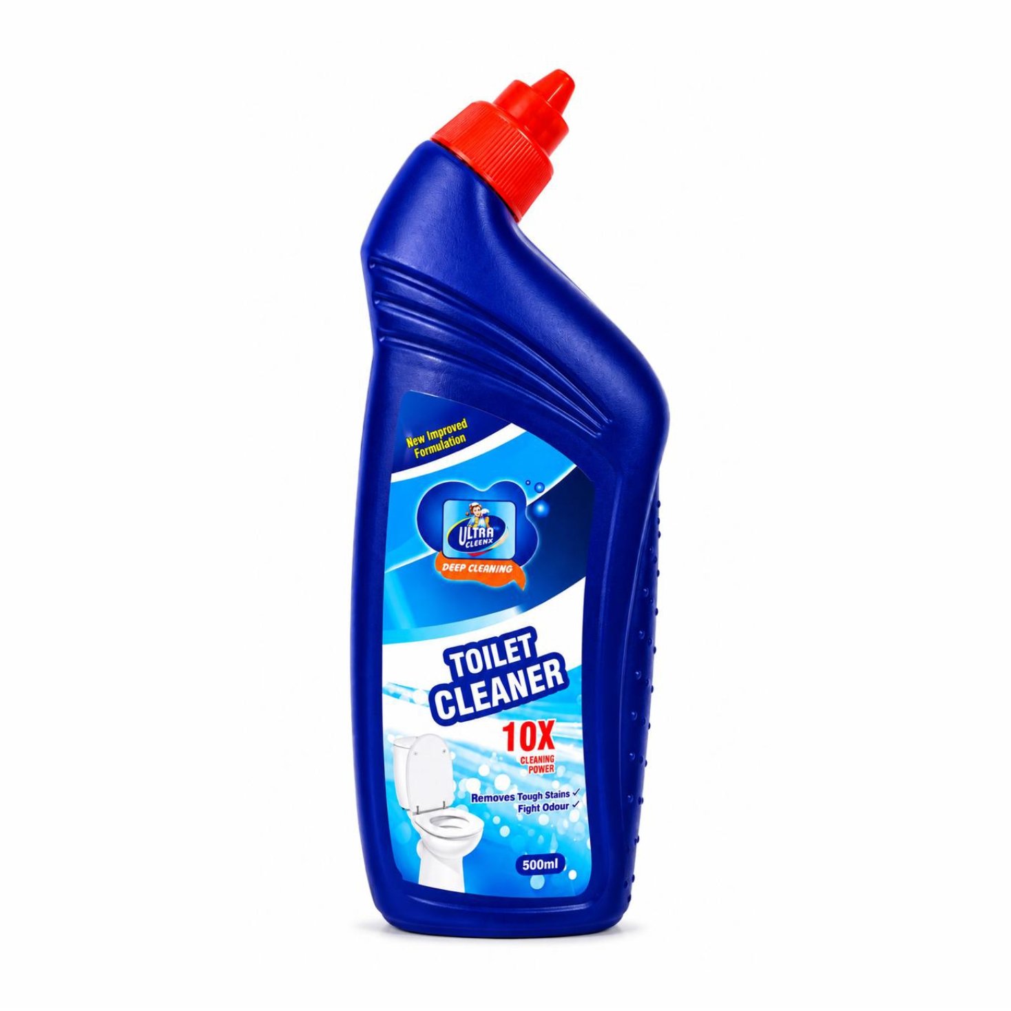 Ultra Cléenx 10X Toilet Cleaner – Deep Cleaning Power (500ml)